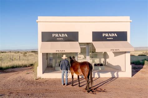 prada marfa cowboy photo print